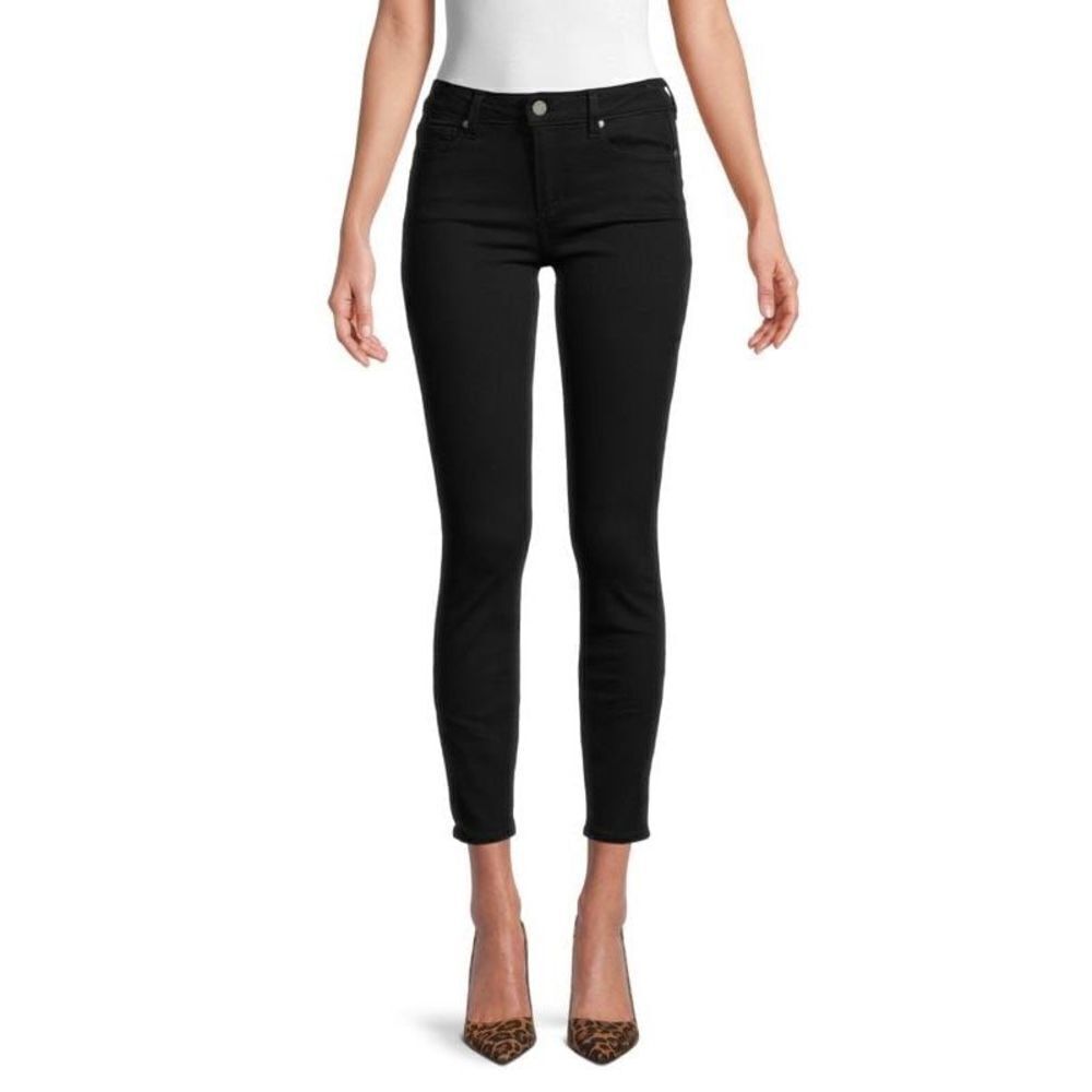 PAIGE Verdugo Ankle Jeans in‎ Black Overdye Size 26
